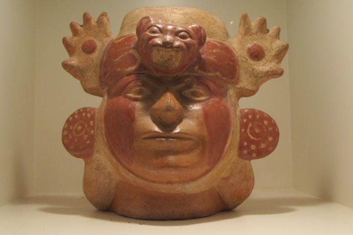 Pre-Colombian Ceramic Sculpture, Larco Museum, Lima, Peru
