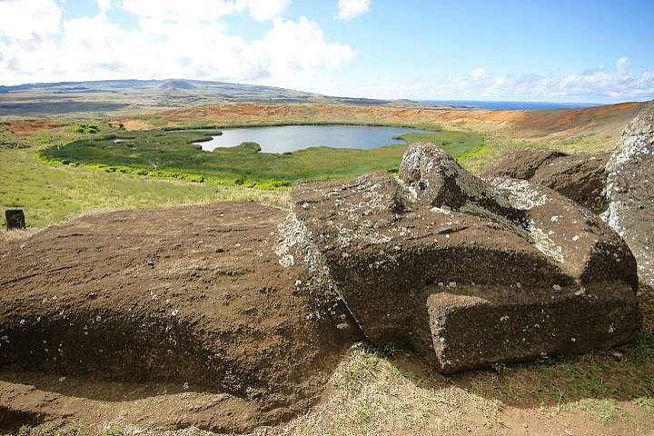 Rano Raraku Volcano, Easter Island