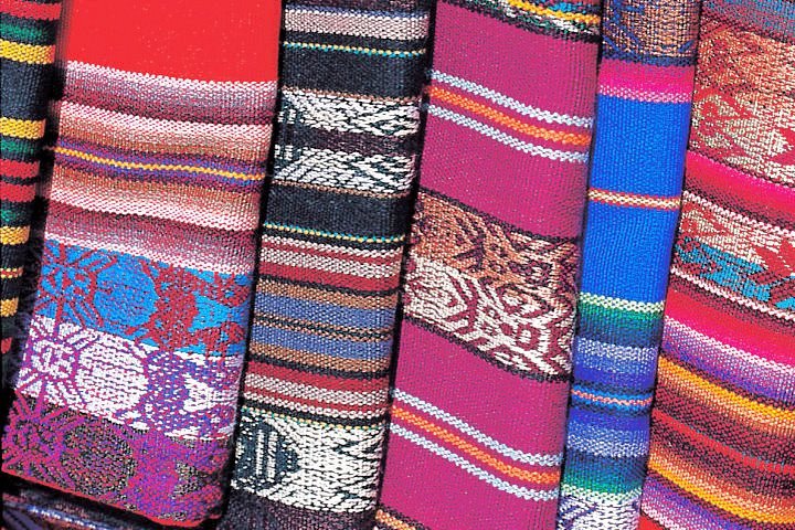 Textiles, Otavalo Market, Ecuador