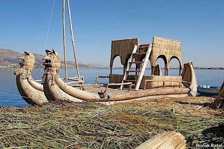 Reed Boat, Lake Titicaca, Peru