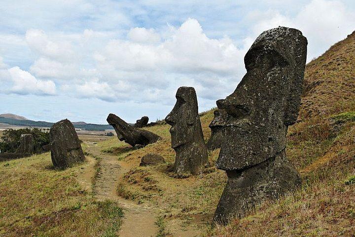 Moai Statues, Rano Raraku, Easter Island