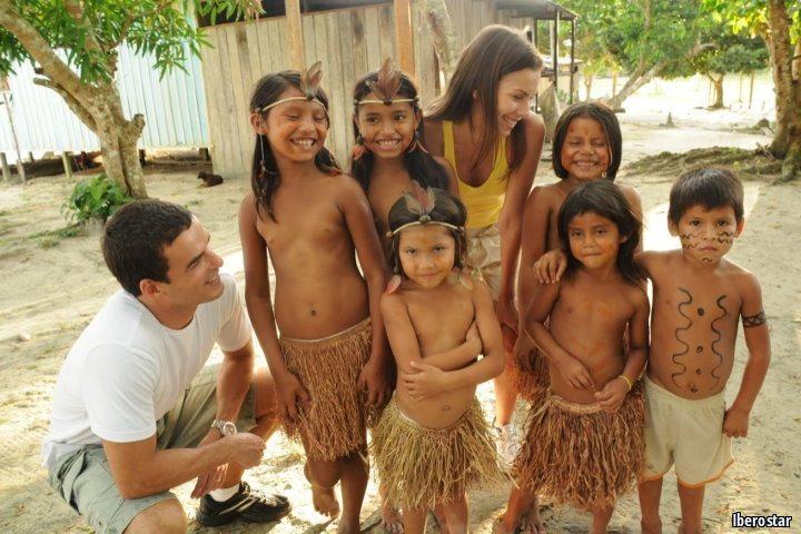 Native Village Excursion, Amazon, Brazil