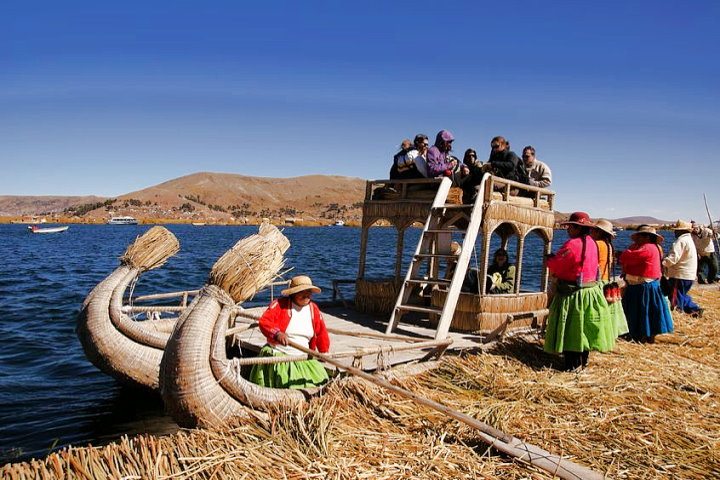 Uros Island, Lake Titicaca, Puno, Peru