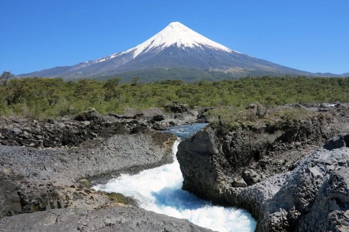 Petrohue River Falls, Chile