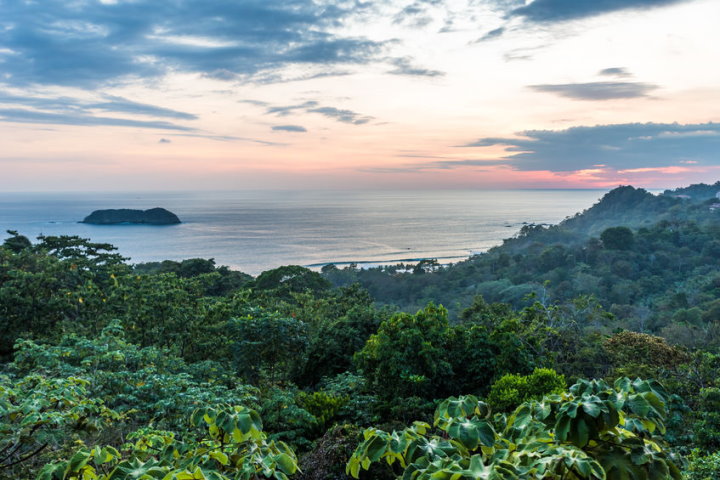 Sunset at Manuel Antonio National Park, Costa Rica