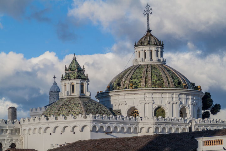 Cupola, La Compania de Jesus Church, Quito, Ecuador