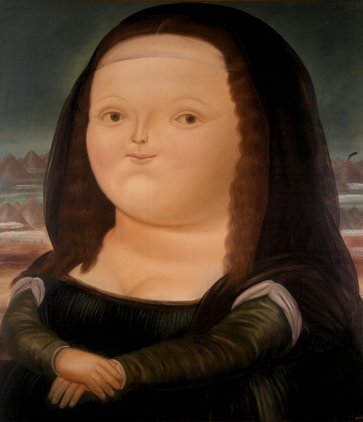 Mona Lisa by Fernando Botero