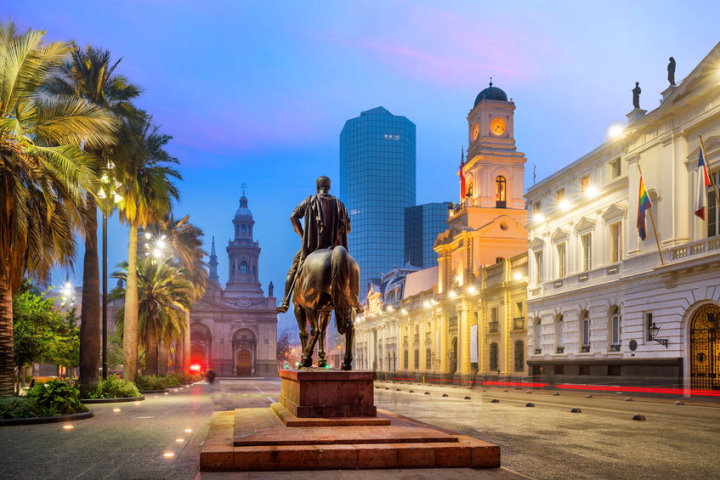 Plaza de Armas Square, Santiago, Chile