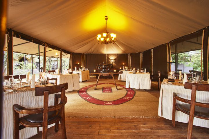 Mara Ngenche Safari Camp | Dining Tent Mara Ngenche Safari Camp, Dining Tent