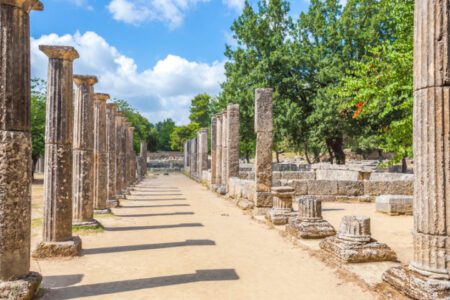 Ruins, Olympia, Greece