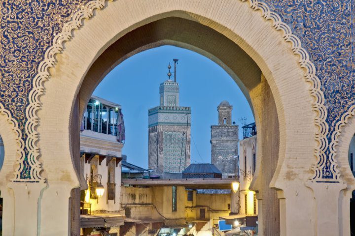 Blue Gate, Fez, Morocco